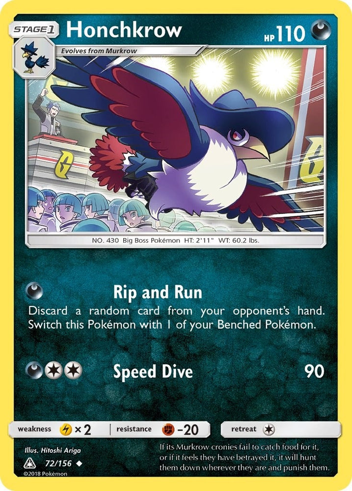 Image for Honchkrow (72/156) [SM - Ultra Prism]