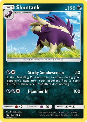 Image for Skuntank (76/156) - Pokemon