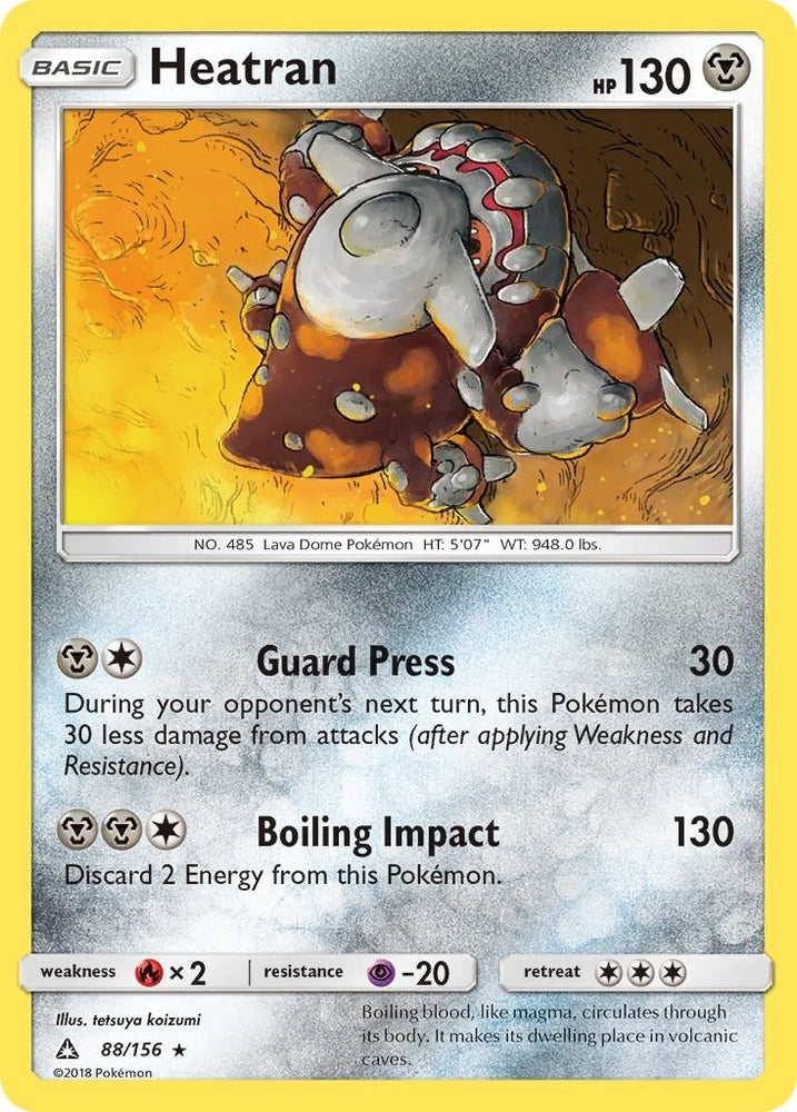 Image for Heatran (88/156) [SM - Ultra Prism]
