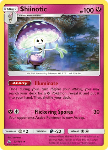 Image for Shiinotic (93/156) - Pokemon