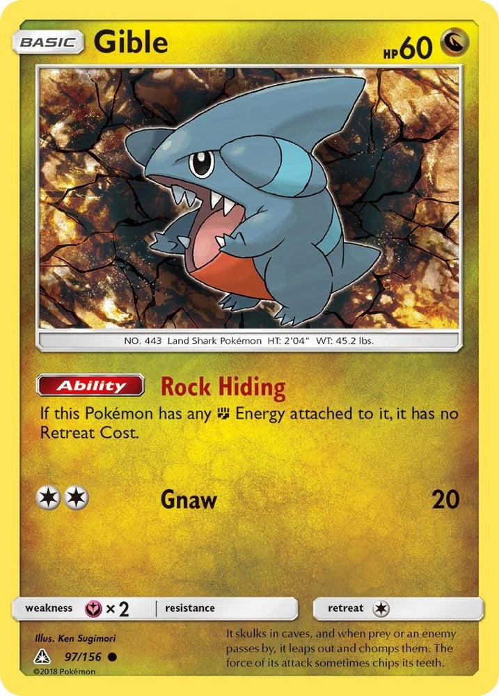 Image for Gible (97) (97/156) [SM - Ultra Prism]