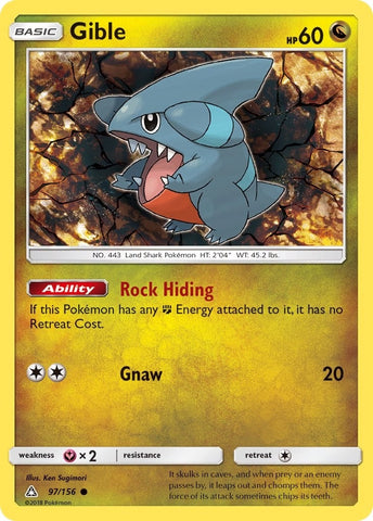 Image for Gible (97) (97/156) [SM - Ultra Prism]