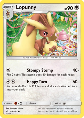 Image for Lopunny (107/156) [SM - Ultra Prism]
