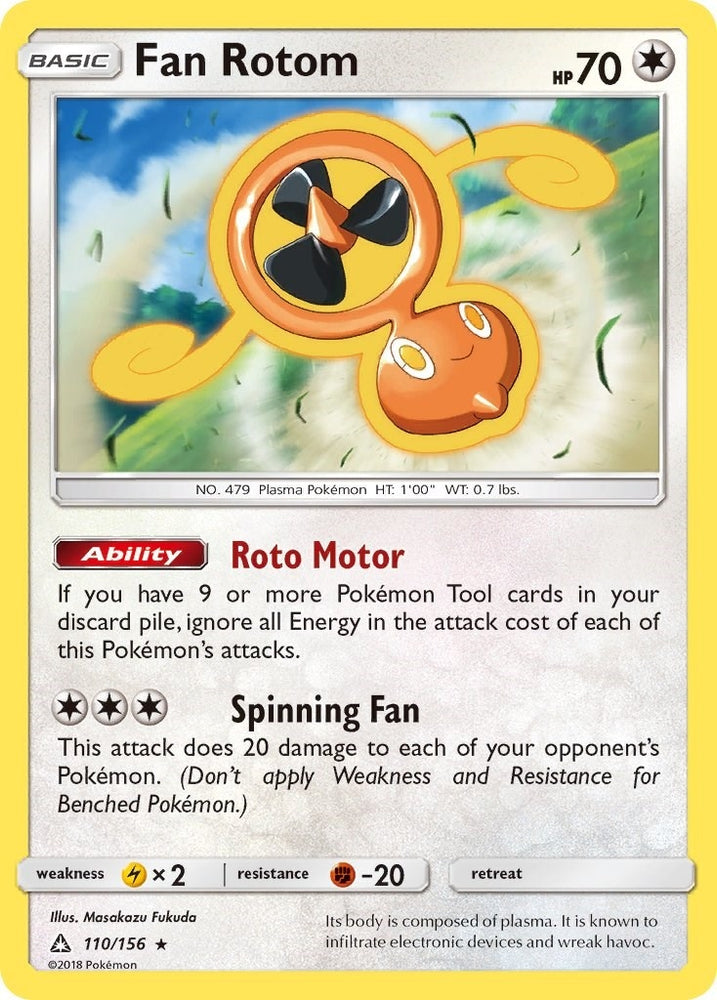 Image for Fan Rotom (110/156) [SM - Ultra Prism]