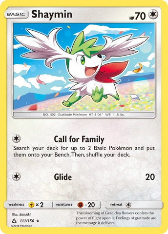 Image for Shaymin (111) (111/156) - Pokemon