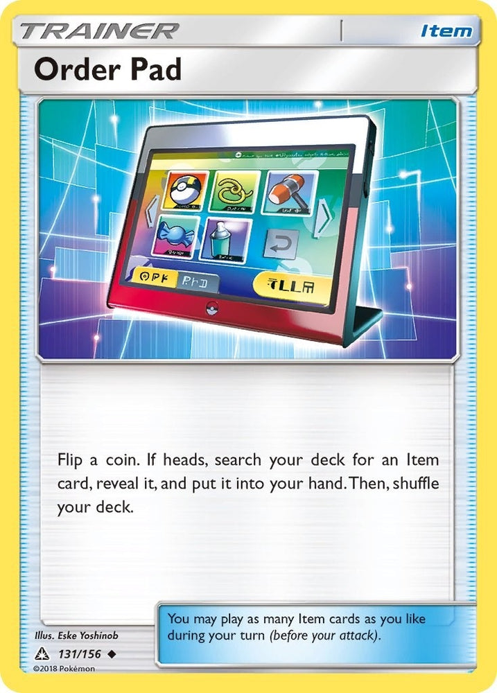 Image for Order Pad (131/156) [SM - Ultra Prism]
