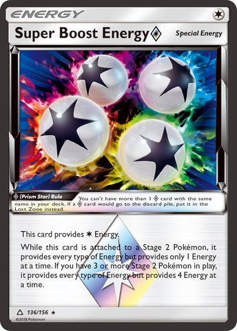 Image for Super Boost Energy Prism Star (136/156) - Pokemon