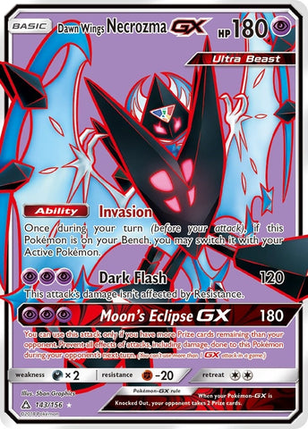 Image for Dawn Wings Necrozma GX (Full Art) (143/156) [SM - Ultra Prism]