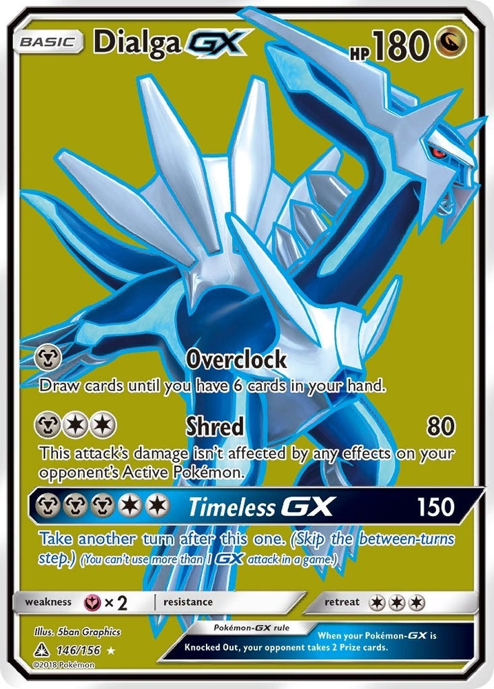 Image for Dialga GX (Full Art) (146/156) [SM - Ultra Prism]