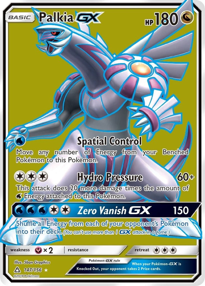 Image for Palkia GX (Full Art) (147/156) [SM - Ultra Prism]