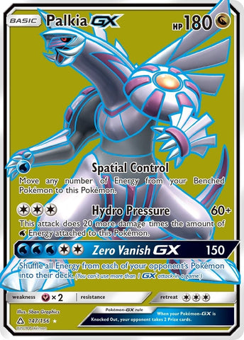 Image for Palkia GX (Full Art) (147/156) [SM - Ultra Prism]