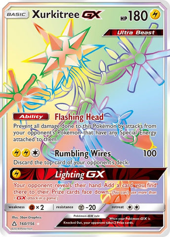 Image for Xurkitree GX (Secret Rare) (160/156) - Pokemon