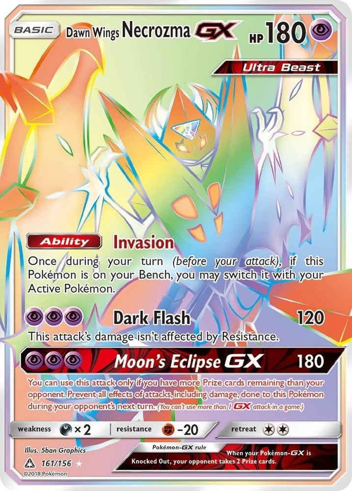 Image for Dawn Wings Necrozma GX (Secret Rare) (161/156) [SM - Ultra Prism]