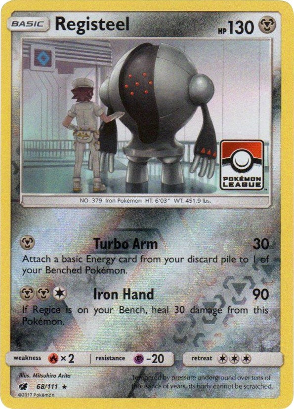 Image for Registeel (068/111) [League & Championship Cards]