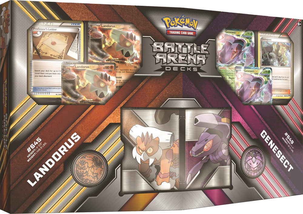 Battle Arena Decks: Landorus vs. Genesect [SM - Crimson Invasion]