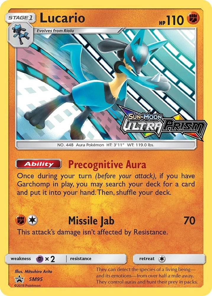 Image for Lucario - SM95 (Prerelease) (SM95) [SM Promos]