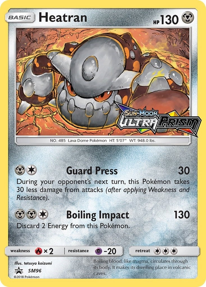Image for Heatran - SM96 (Prerelease) (SM96) [SM Promos]