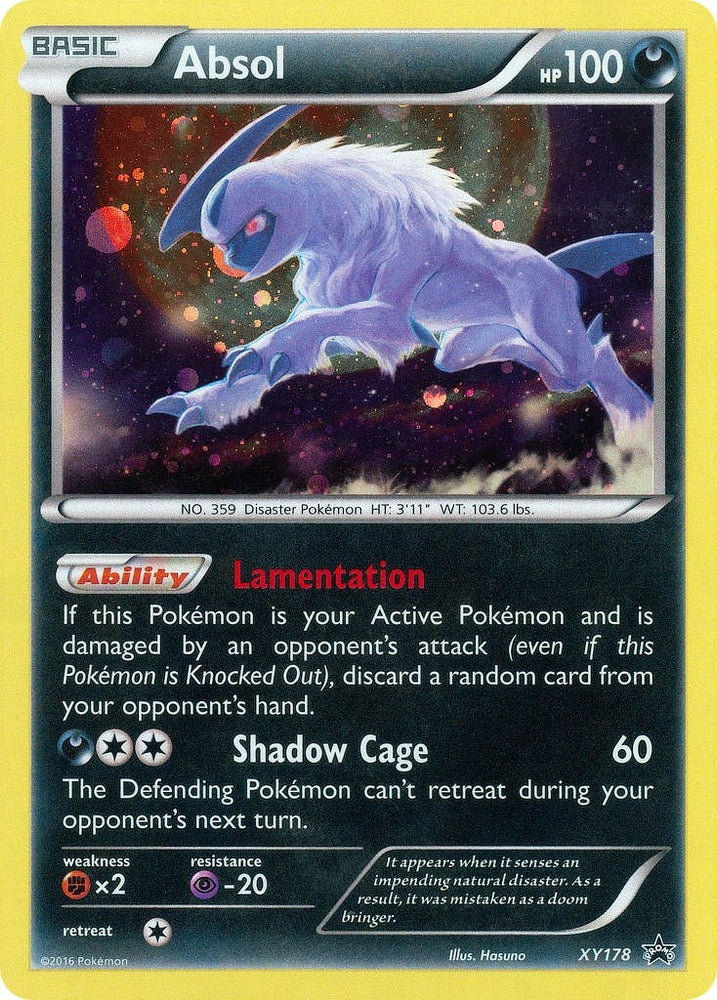 Image for Absol - XY178 (XY178) [XY Promos]