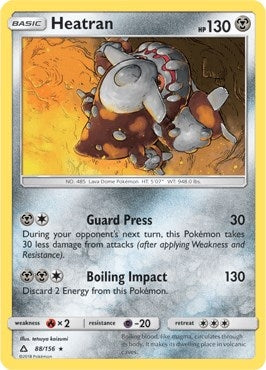 Image for Heatran (088/156) [Deck Exclusives]