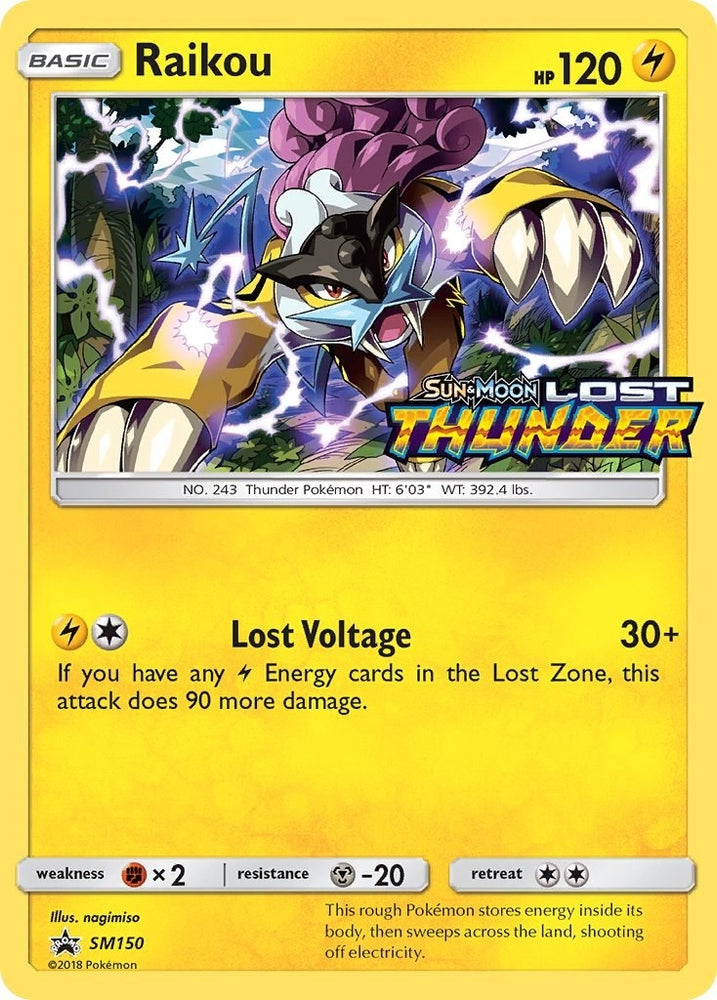 Image for Raikou - SM150 (Prerelease) (SM150) [SM Promos]
