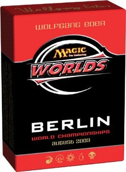 Image for World Championship Deck: 2003 Berlin - Wolfgang Eder, Quarterfinalist [World Championship Decks]