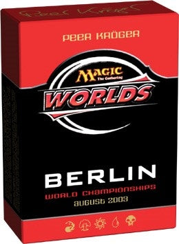 Image for World Championship Deck: 2003 Berlin - Peer Kroger, Quarterfinalist [World Championship Decks]