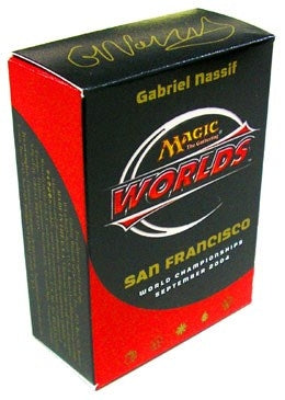 Image for World Championship Deck: 2004 San Francisco - Gabriel Nassif, Quarterfinalist [World Championship Decks]