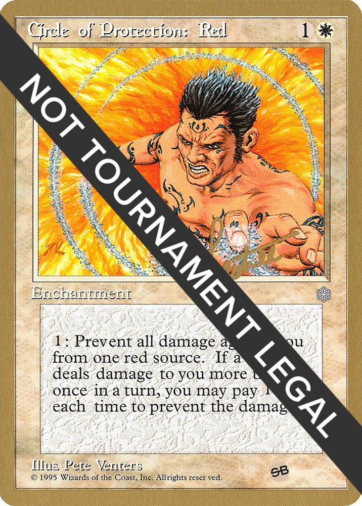 Image for Circle of Protection: Red - 1996 Bertrand Lestree (ICE) (SB) [World Championship Decks]