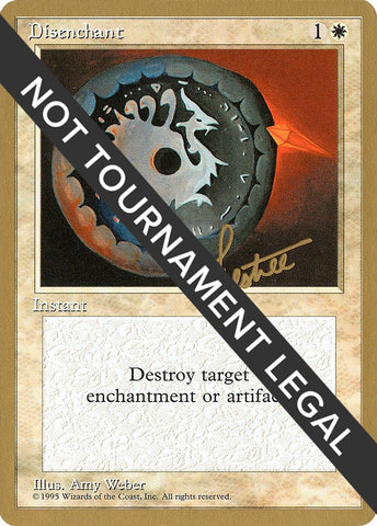 Image for Disenchant - 1996 Bertrand Lestree (4ED) [World Championship Decks]
