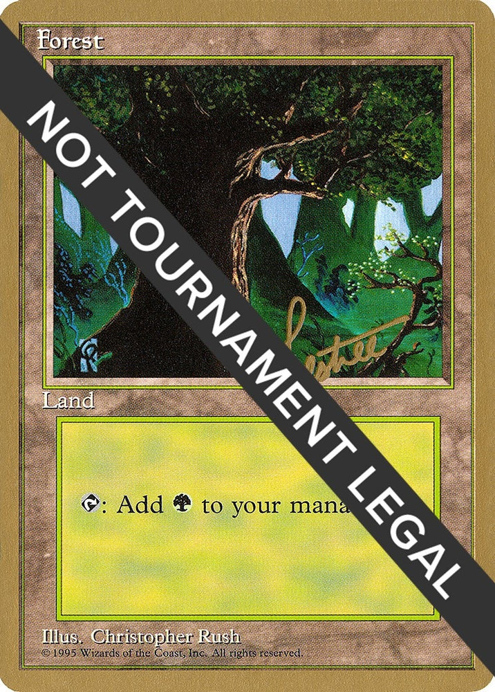 Image for Forest (C) - 1996 Bertrand Lestree (4ED) [World Championship Decks]