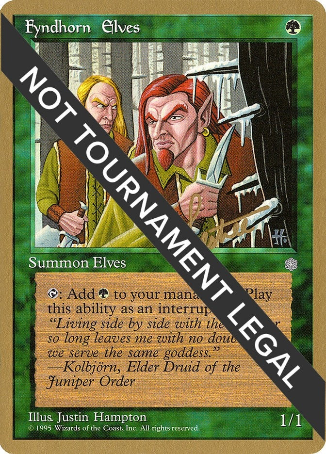 Image for Fyndhorn Elves - 1996 Bertrand Lestree (ICE) [World Championship Decks]
