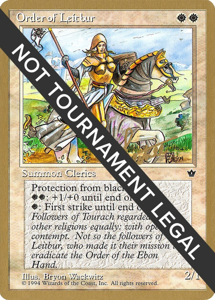 Image for Order of Leitbur (Female) - 1996 Bertrand Lestree (FEM) [World Championship Decks]