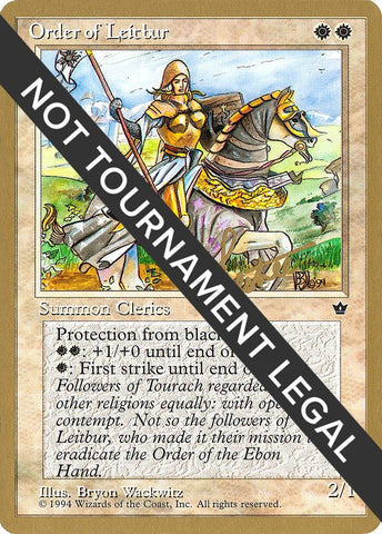 Image for Order of Leitbur (Female) - 1996 Bertrand Lestree (FEM) [World Championship Decks]