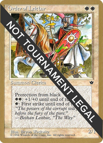 Image for Order of Leitbur (Male) - 1996 Bertrand Lestree (FEM) [World Championship Decks]