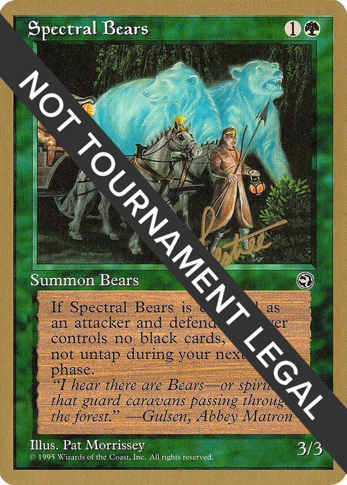 Image for Spectral Bears - 1996 Bertrand Lestree (HML) - Magic: The Gathering