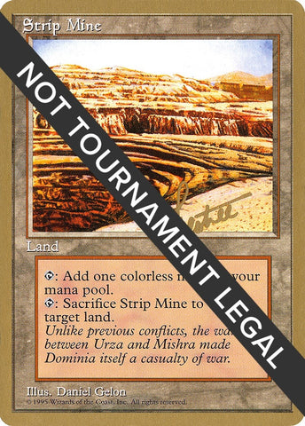 Image for Strip Mine - 1996 Bertrand Lestree (4ED) [World Championship Decks]