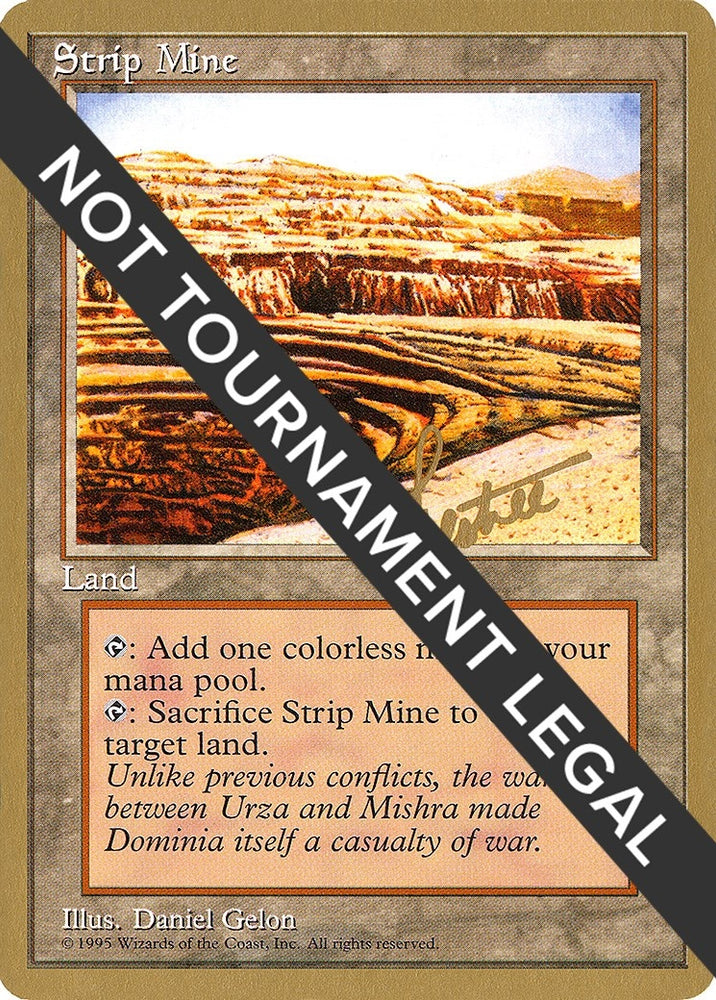 Image for Strip Mine - 1996 Bertrand Lestree (4ED) - Magic: The Gathering
