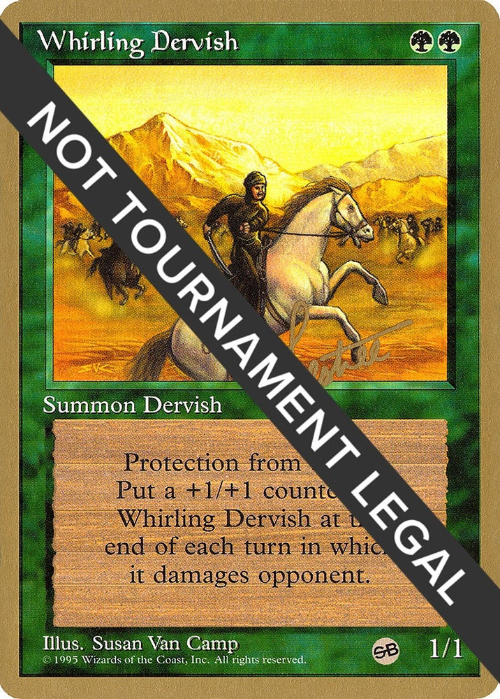 Image for Whirling Dervish - 1996 Bertrand Lestree (4ED) (SB) - Magic: The Gathering