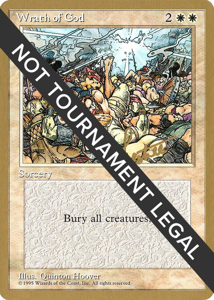 Image for Wrath of God - 1996 Bertrand Lestree (4ED) - Magic: The Gathering