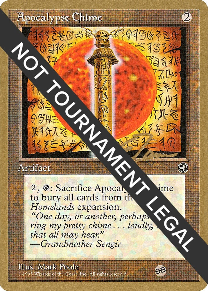 Image for Apocalypse Chime - 1996 Eric Tam (HML) (SB) [World Championship Decks]