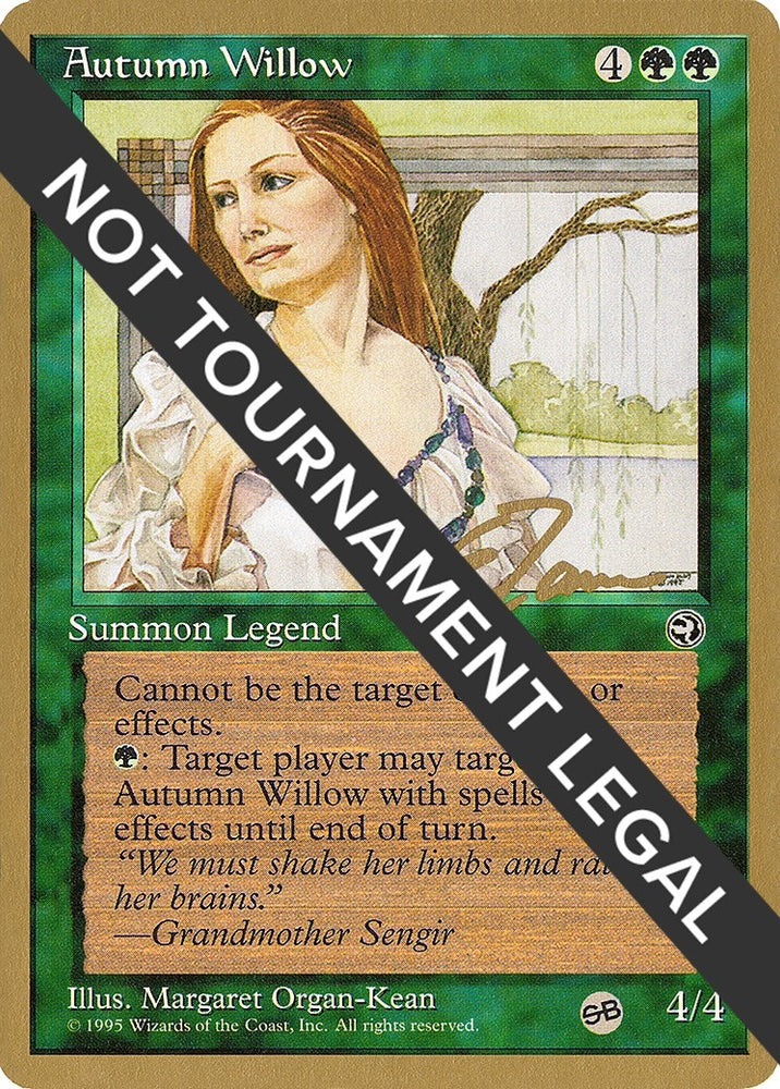 Image for Autumn Willow - 1996 Eric Tam (HML) (SB) [World Championship Decks]