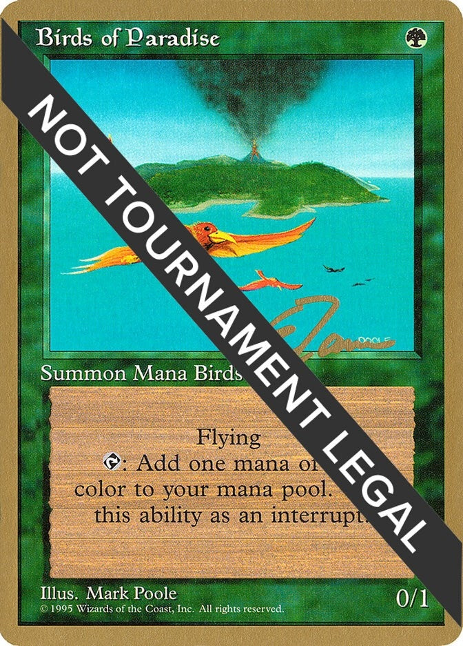 Image for Birds of Paradise - 1996 Eric Tam (4ED) [World Championship Decks]