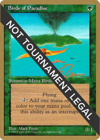 Image for Birds of Paradise - 1996 Eric Tam (4ED) [World Championship Decks]