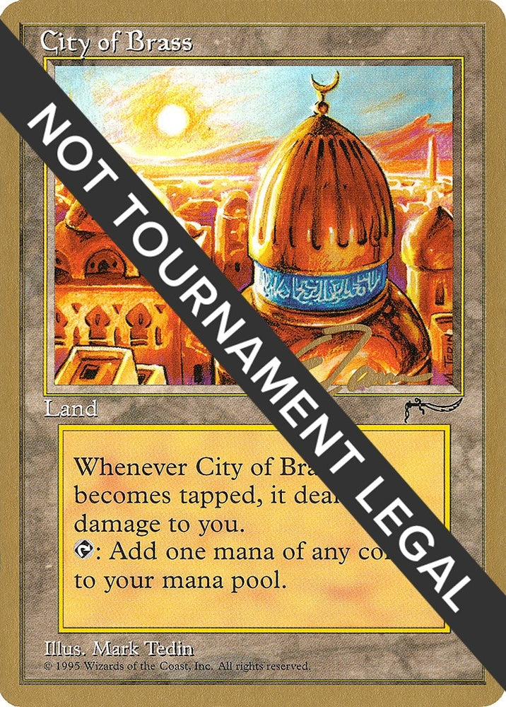 Image for City of Brass - 1996 Eric Tam (ARN) [World Championship Decks]