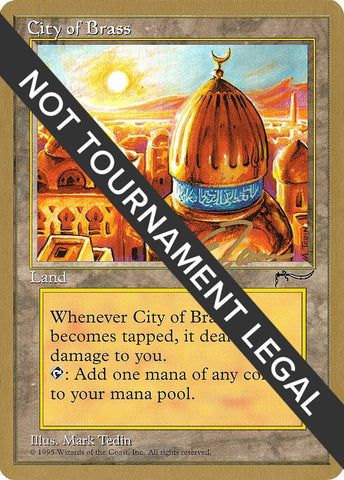 Image for City of Brass - 1996 Eric Tam (ARN) [World Championship Decks]