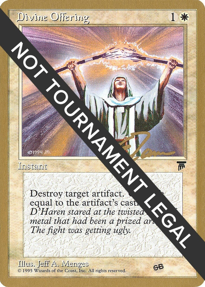 Image for Divine Offering - 1996 Eric Tam (LEG) (SB) [World Championship Decks]