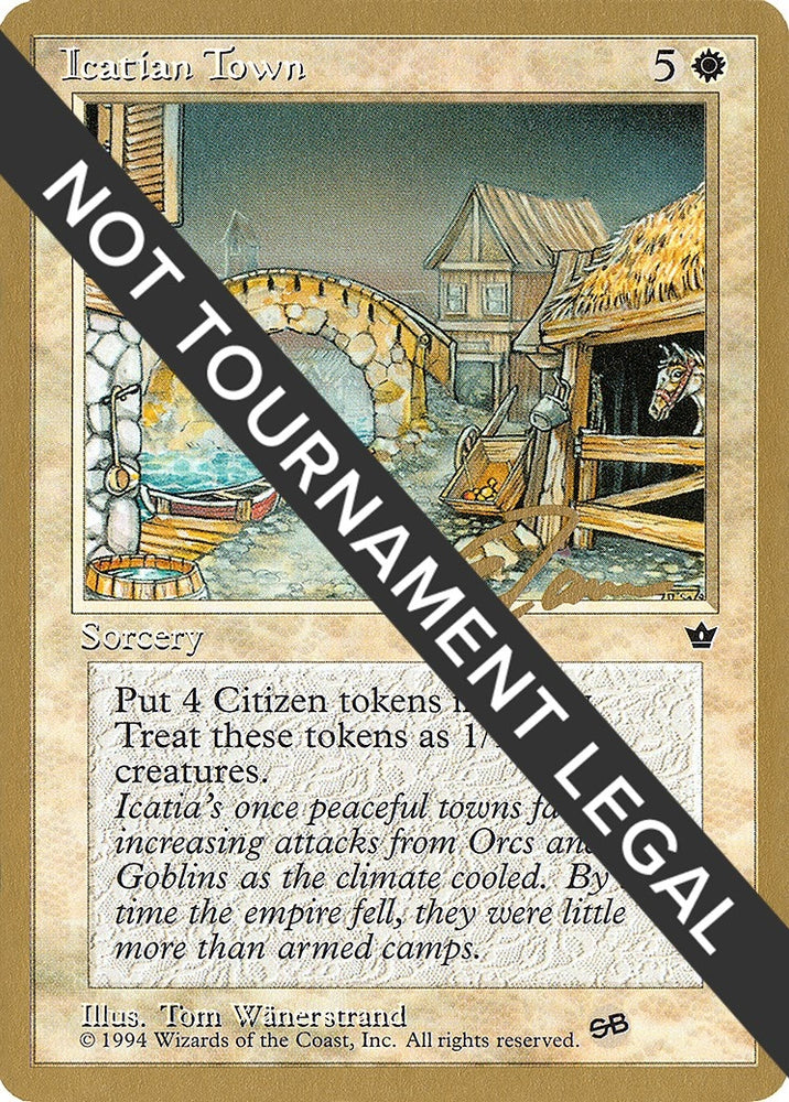 Image for Icatian Town - 1996 Eric Tam (FEM) (SB) [World Championship Decks]