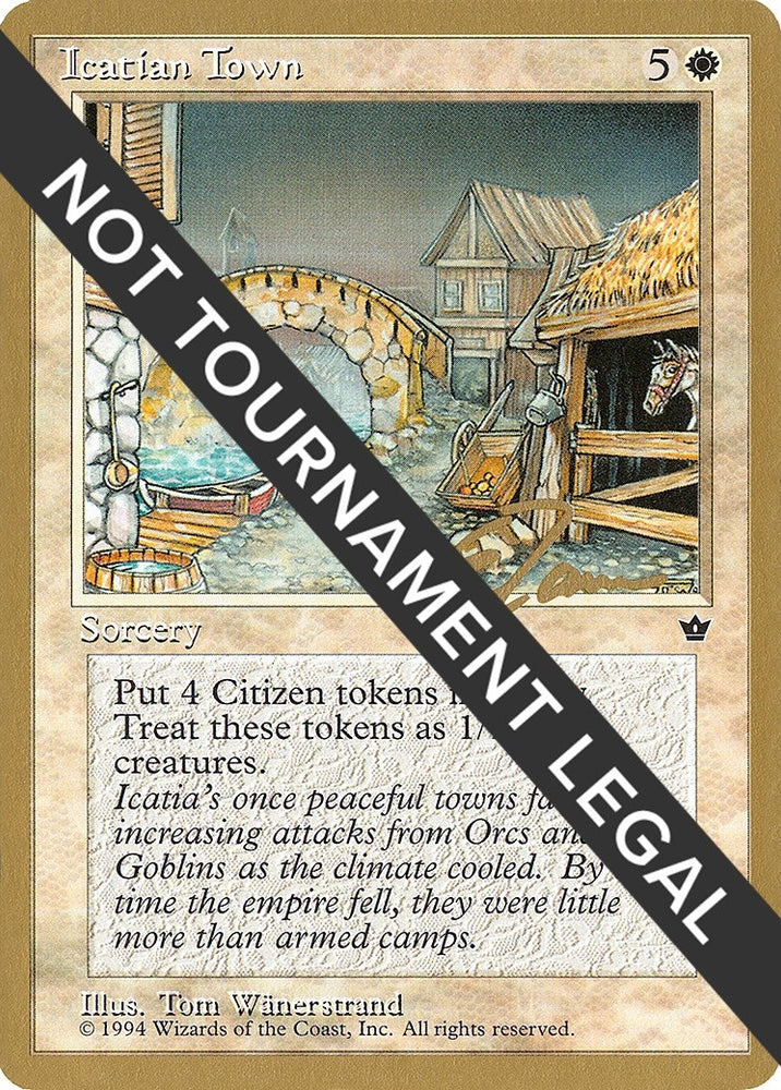 Image for Icatian Town - 1996 Eric Tam (FEM) [World Championship Decks]