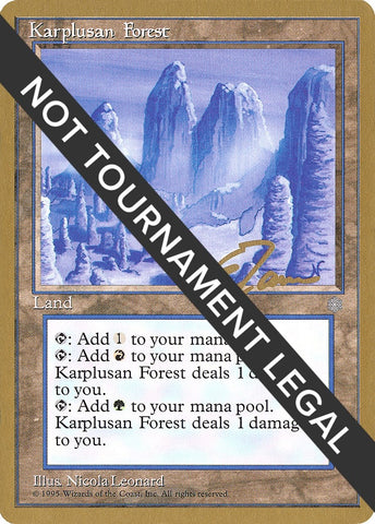 Image for Karplusan Forest - 1996 Eric Tam (ICE) [World Championship Decks]