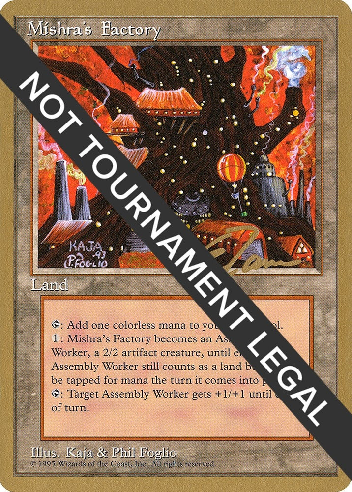 Image for Mishra's Factory - 1996 Eric Tam (4ED) [World Championship Decks]